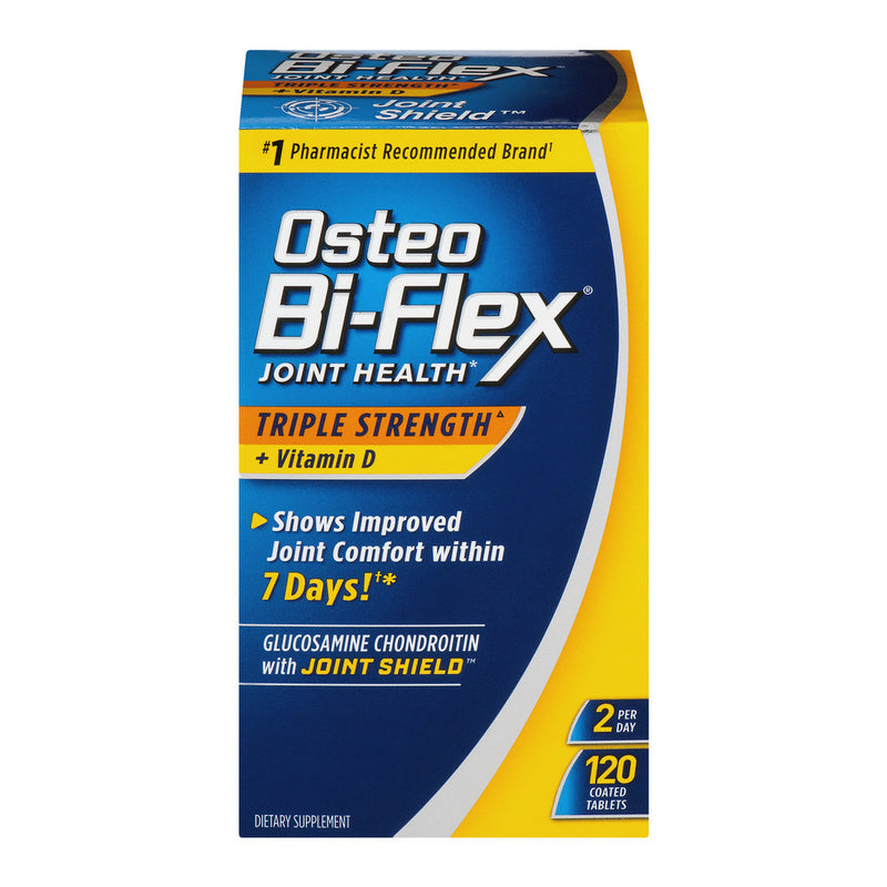 Osteo Bi-Flex Osteo Bi-Flex Joint Health, + Vitamin D, Triple Strength, Coated Tablets Vitamins & Supplements Midnight Blue