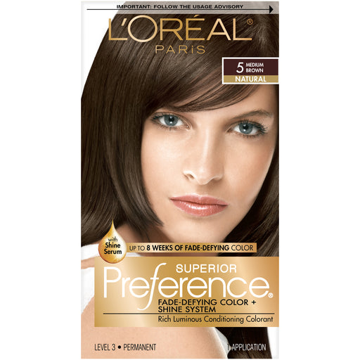 Superior Preference Superior Preference L'Oreal Paris Medium Brown #5 Natural Hair Color 1 Hair Color