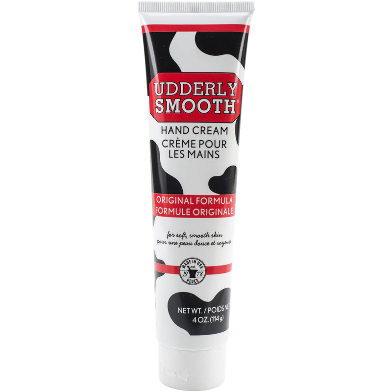 Udderly Smooth Udderly Smooth Hand Cream, Original Formula Moisturizer, 4 oz Tube Lotion & Moisturizer