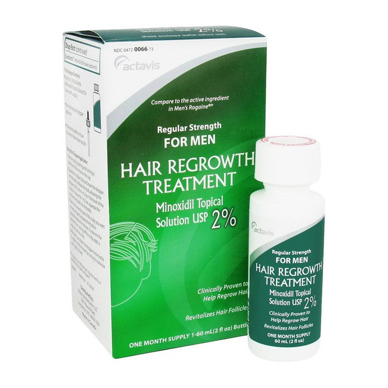 Minoxidil Minoxidil Mens 2% Regular Strength Hair Regrowth Treatment Solution – 2 Oz Hair Loss Treatments