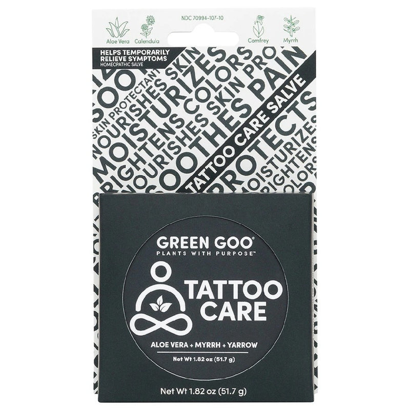 Green Goo Green Goo Salve Tattoo Care Tin Large, 1.82 Oz Bath & Body Dark Slate Gray