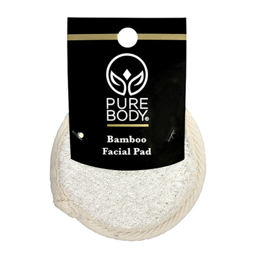 Pure Body Naturals Pure Body Naturals Bamboo Facial Pad For Sensitive Skin Skin Care Masks & Peels Black