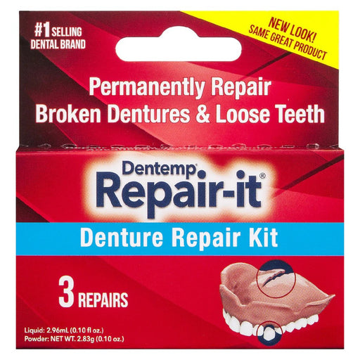 Dentemp Dentemp Repair-It Advanced Formula Denture Repair Kit Denture Repair Kits