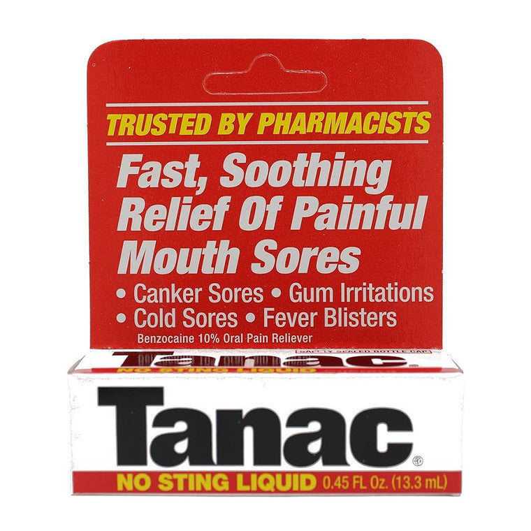 Tanac Tanac No Sting Liquid - 0.45 Oz Medicine Cabinets White Smoke