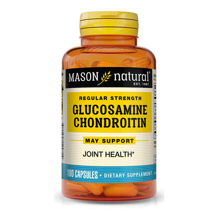 Mason Natural Mason Natural® Glucosamine Chondroitin – Regular Strength (100 Capsules) Vitamins & Supplements