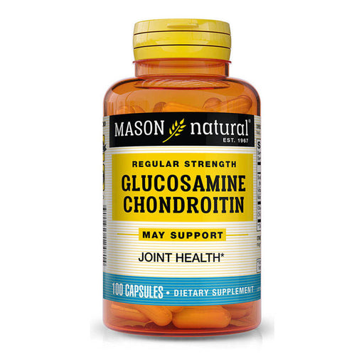 Mason Natural Mason Natural® Glucosamine Chondroitin – Regular Strength (100 Capsules) Vitamins & Supplements