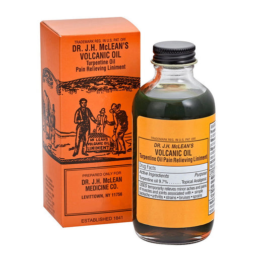 Oakhurst Oakhurst Dr. J.H. McLean's Volcanic Oil – Pain Relieving Liniment (8 Fl Oz) Medicine Cabinets White Smoke