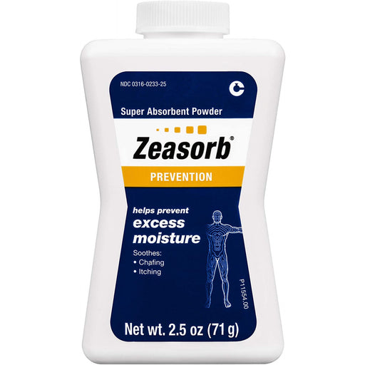 Zeasorb Zeasorb Prevention Super Absorbent Powder, Foot Care, 2.5 Oz Foot Care