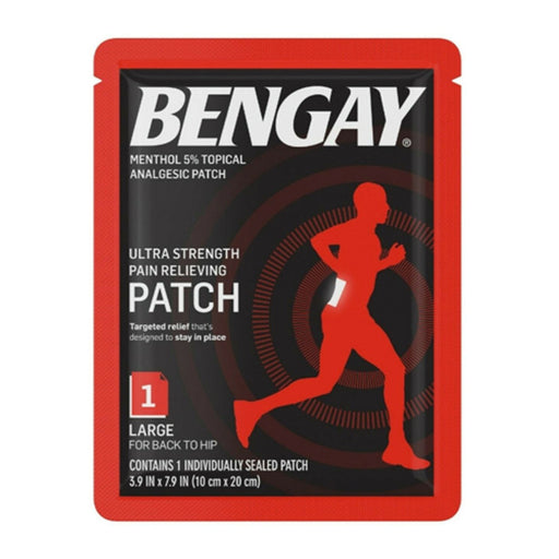 Bengay Bengay Ultra Strength Large Pain Relieving Patch -- 240 Per Case Health Care