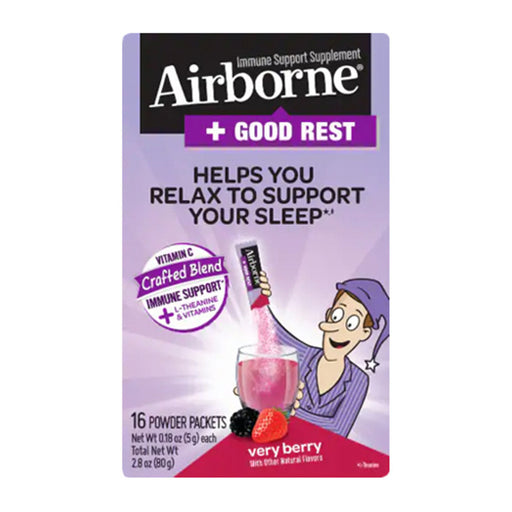 Airborne Airborne Plus Good Rest Powder Packet - Very Berry Vitamins & Supplements