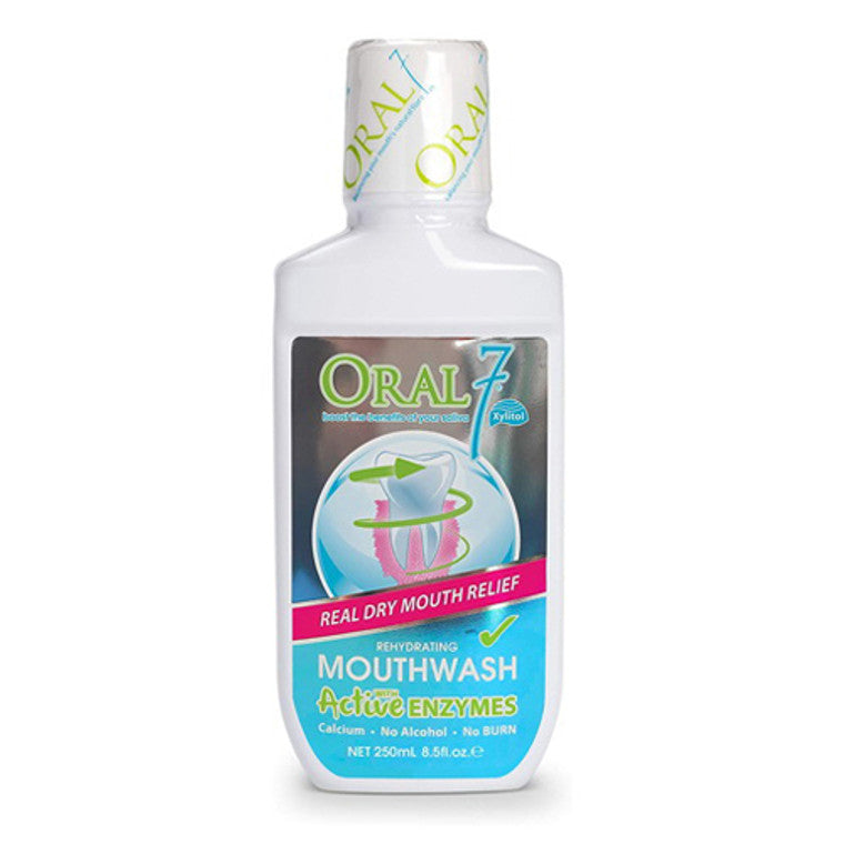 Oral7 Oral7 Alcohol-Free Dry Mouth Rehydrating Mouthwash, 8.5 Oz Mouthwash White Smoke