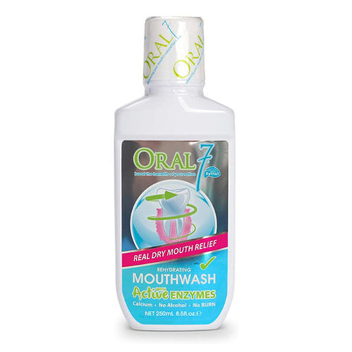 Oral7 Oral7 Alcohol-Free Dry Mouth Rehydrating Mouthwash, 8.5 Oz Mouthwash White Smoke