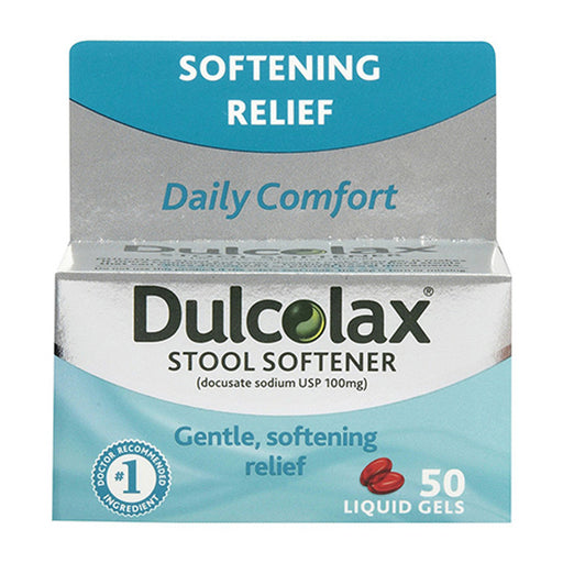 Dulcolax Dulcolax® Stool Softener – 100 mg Liquid Gels (Gradual Relief) Health & Beauty
