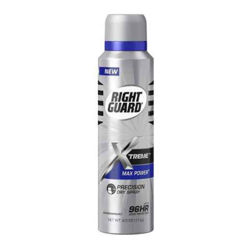 Right Guard Right Guard Antiperspirant, Precision Dry Spray, Max Power 4 Oz Personal Care