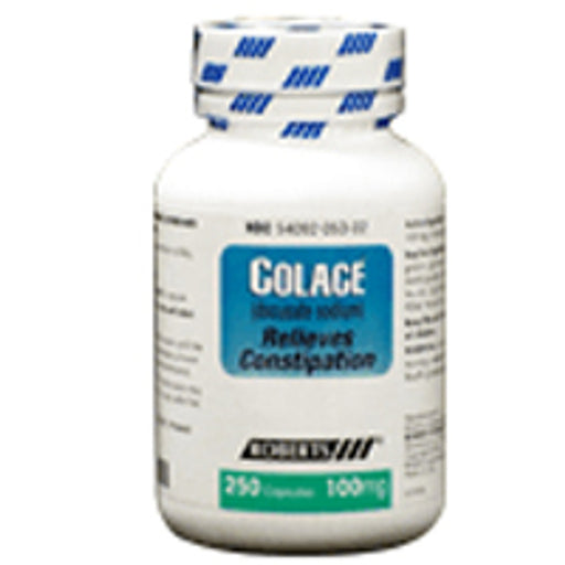 Colace Stool Softner Colace Stool Softner Docusate Sodium 100 Mg Laxative Capsules Medicine Cabinets