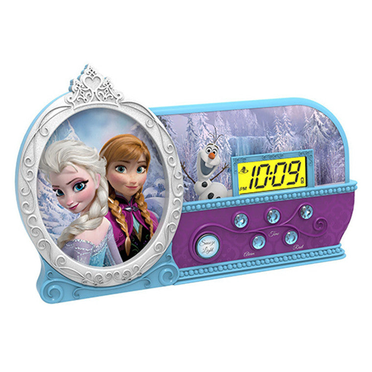 Coby Electronics Coby Electronics Disney Frozen Musical Night Glow Alarm Clock For Kids Alarm Clocks White Smoke