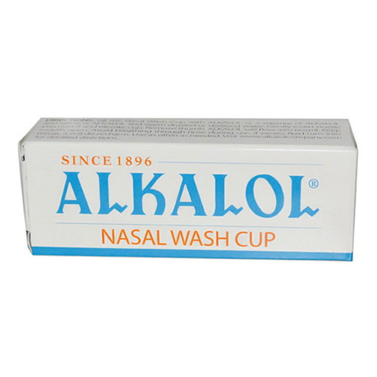 Alkalol Alkalol Nasal Wash Cup, Original Glass Mucus Solvent Applicator (1 Count) Respiratory Care