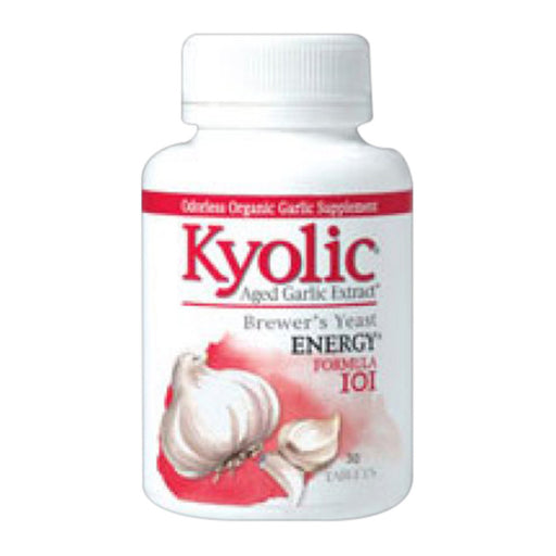 Kyolic Kyolic Aged Garlic Extract, Brewers Yeast Energy Formula 101 Caplets Vitamins & Supplements