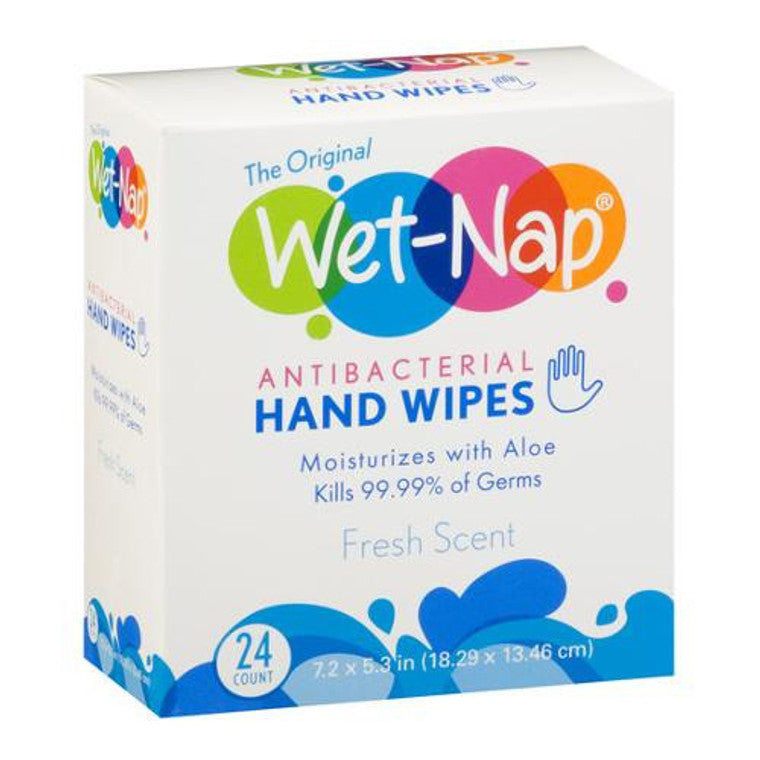 Wet-Nap Wet-Nap Mojado-Nap Antibacteriano Toallitas Para Las Manos, Dulce De 24 De Ea (Pack De 6) Hand Sanitizers & Wipes Lavender