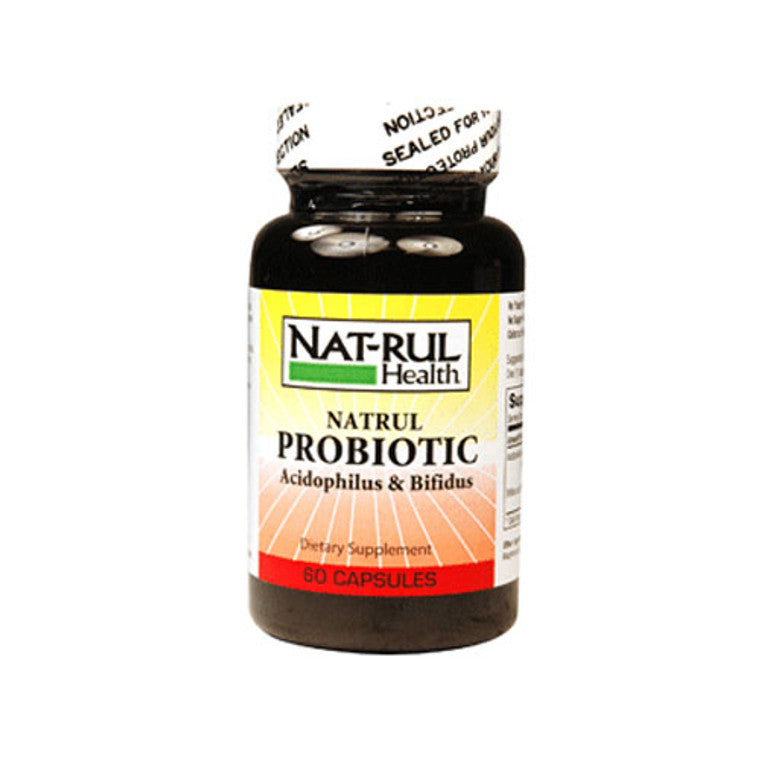 Natrul Health Natrul Health Probiotic Acidophilus And Bifidus Capsules Medicine Cabinets White Smoke