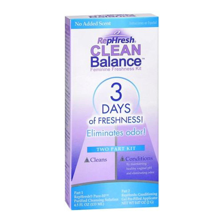 RepHresh RepHresh Clean Balance Feminine Freshness Two Part Kit Health & Beauty Lavender