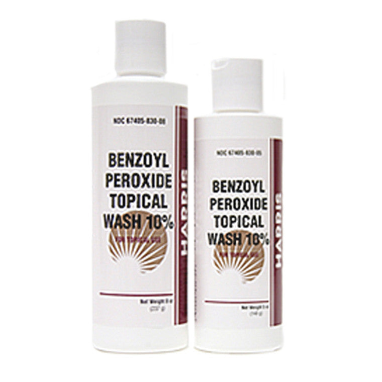 Harris Pharma Harris Pharma Benzoyl Peroxide Topical Wash, 10%, 5 Oz Health & Beauty Lavender