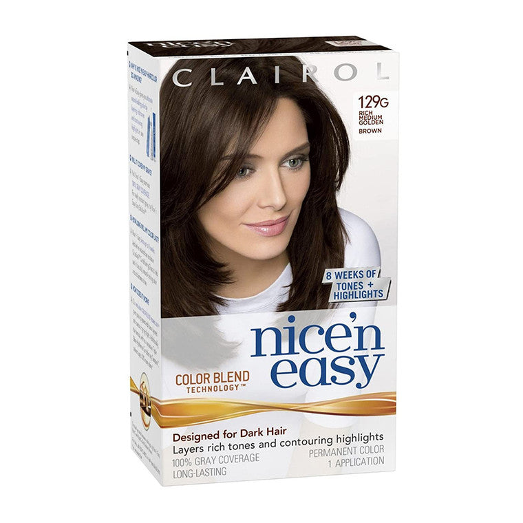 Nice N Easy Nice N Easy N Rich Medium Golden Brown Hair Color Hair Color Lavender