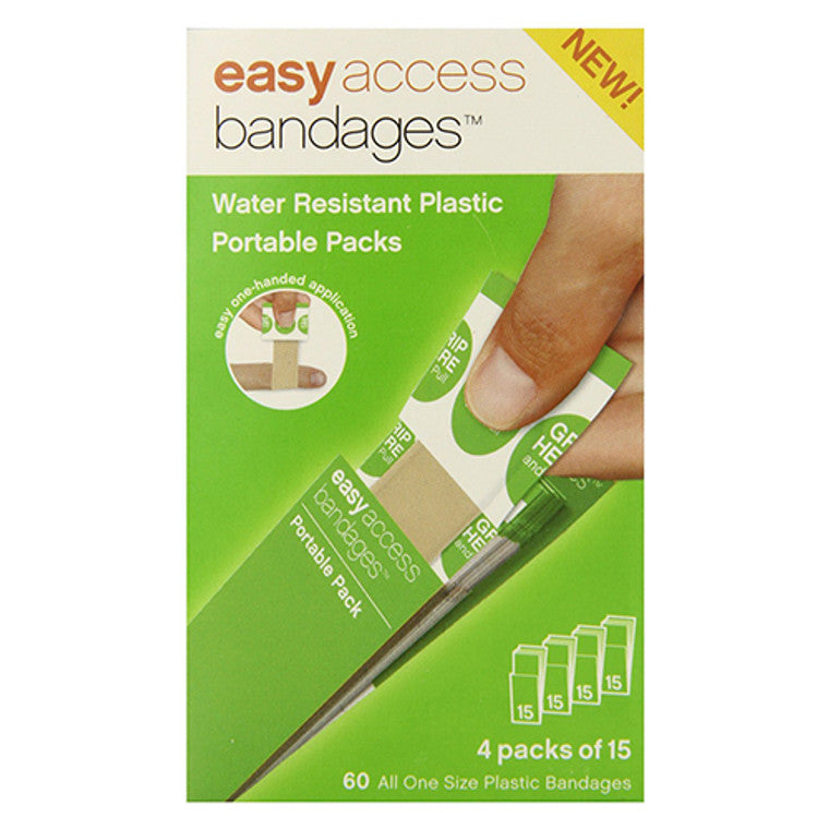 Easy Care First Aid Kits Easy Care First Aid Kits Access Bandage Plastic, 34 X 3 Inch Medical Tape & Bandages Yellow Green