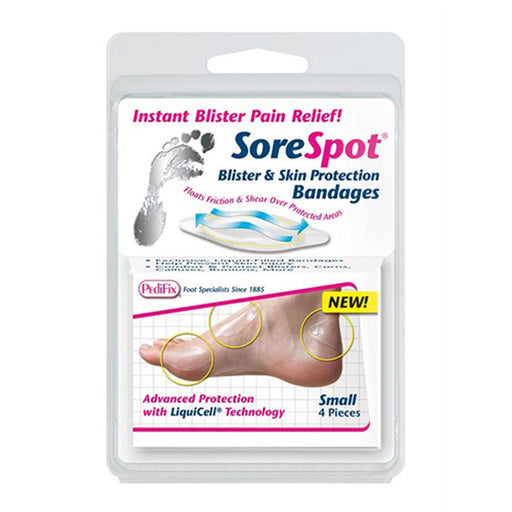 Pedifix Pedifix SoreSpot Blister And Skin Protection Bandages - Large First Aid White Smoke