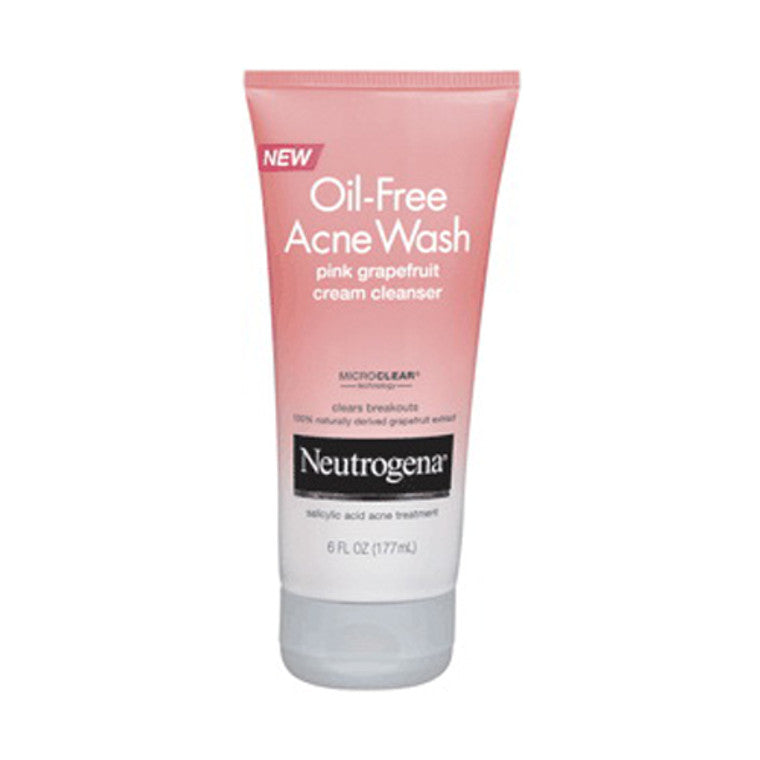 Neutrogena Neutrogena Oil Free Acne Wash Pink Grapefruit Cream Cleanser Skin Care