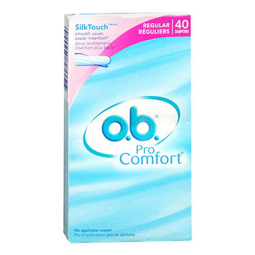 O.B.Tampons O.B.Tampons O.B. Pro Comfort Silk Touch Cover Regular Tampons