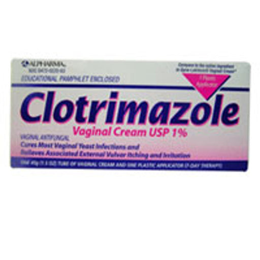 Clotrimazole Clotrimazole Vaginal USP 1 Cream - 45 Gm Yeast