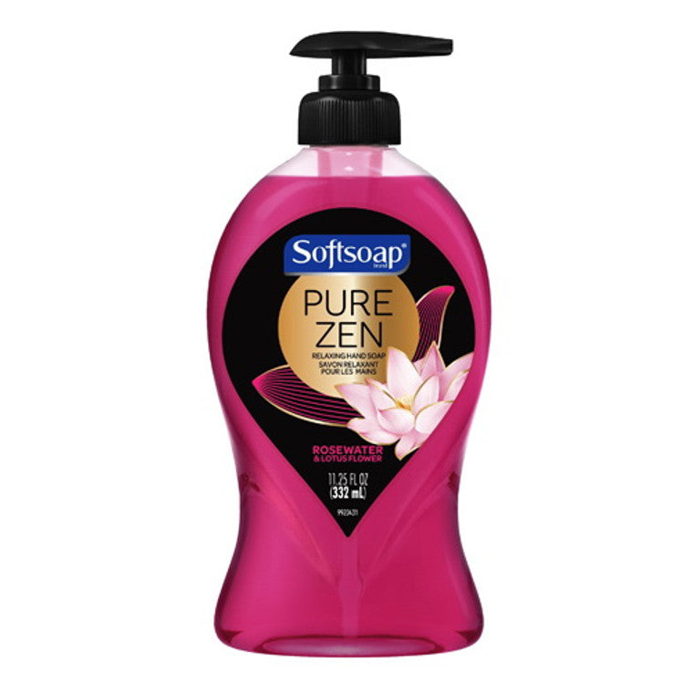 Softsoap Softsoap Liquid Hand Soap Pure Zen Rose And Lotus Flowers Liquid Hand Soap White Smoke