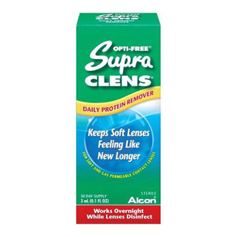 Opti Free Opti Free Supra Clens Daily Protein Remover - 3 mL Personal Care Dark Cyan