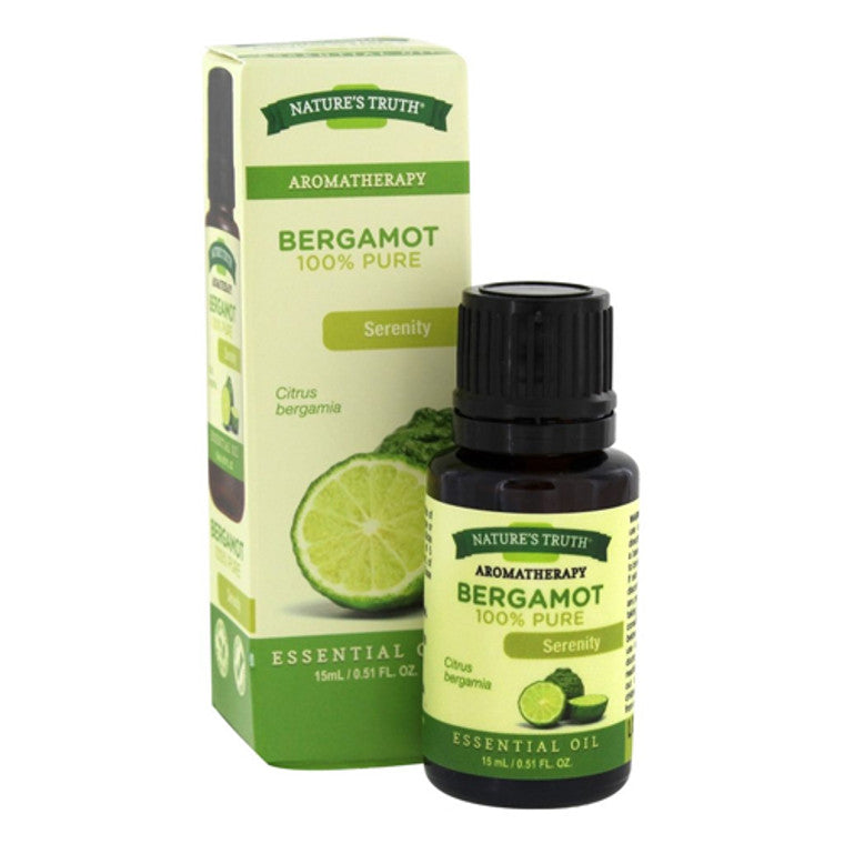 Nature's Truth Nature's Truth Pure Purifying Bergamot Essential Oil 0.51 Fl Oz Vitamins & Supplements