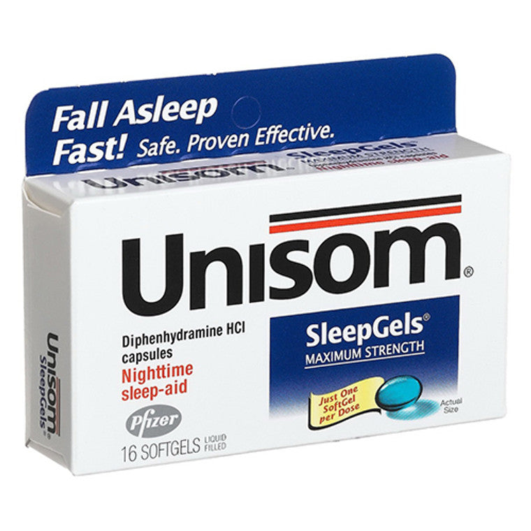 Unisom Unisom Sleep Gels Nighttime Sleep-Aid Snoring & Sleep Apnea Aids White Smoke