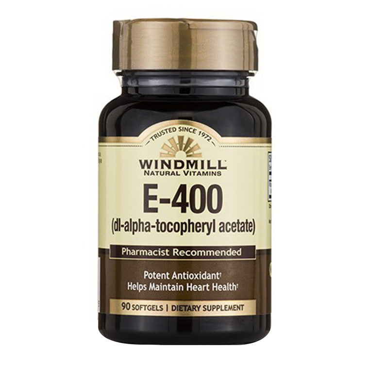 Windmill Windmill 6 Pack De Vitamina E-400 Cápsulas 90 Soft Gel Vitamins & Supplements