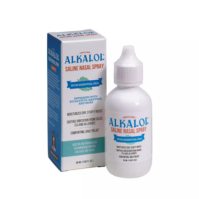 Alkalol Alkalol Saline Nasal Spray - 1.69 Fl Oz Medicine Cabinets