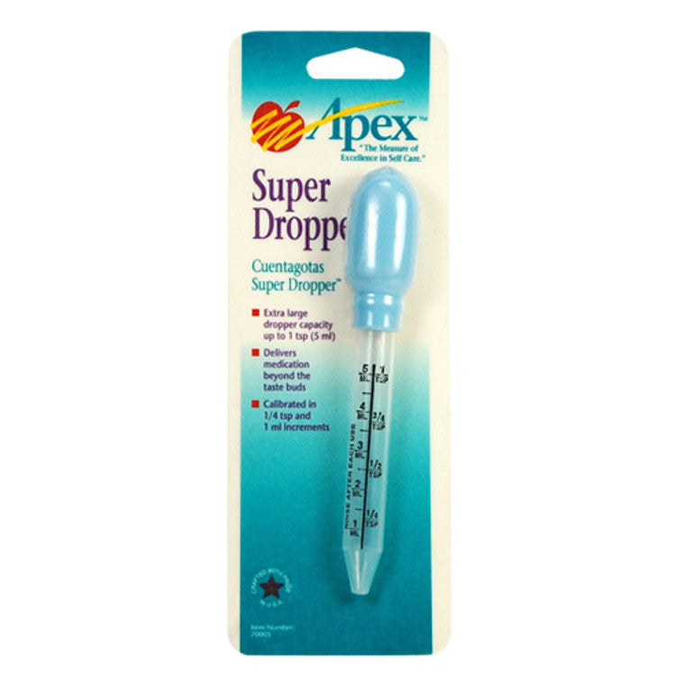 Apex Apex Medicine Dropper, 5 ml (1 Tsp) – Calibrated for Accurate Dosing Medicine & Drugs