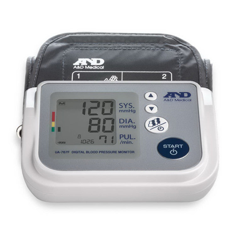 A&D Medical A&D Medical Blood Pressure Monitor W & Wide Cuff Blood Pressure Monitors