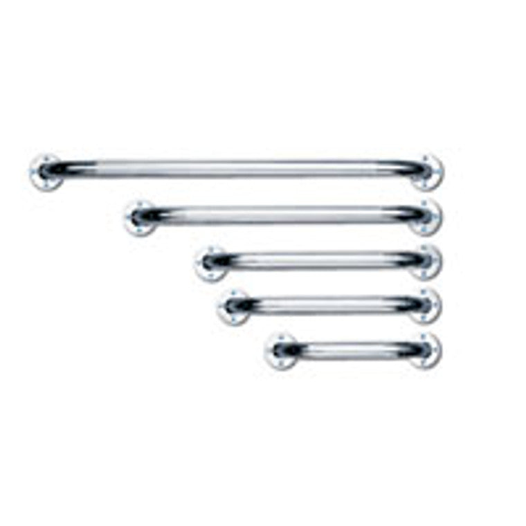 Carex Carex Textured Wall Grab Bars - 24 Inch Safety Grab Bars White Smoke