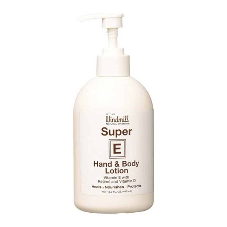 Windmill Windmill Vitamin E Super Hand Body Lotion 16 Oz Lotion & Moisturizer White Smoke