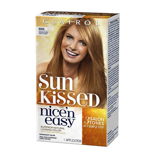 Nice N Easy Nice N Easy Nice'n Medium Golden Sunlit Blonde Hair Color Hair Color White Smoke