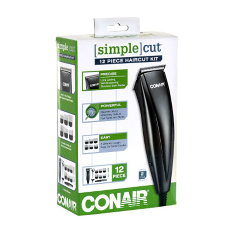 Conair Conair 12 Piece Haircut Kit, Hc100Rccs Personal Care White Smoke
