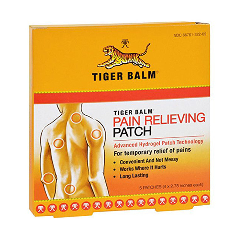 Tiger Balm Tiger Balm Pain Relieving Patch Appliques & Patches