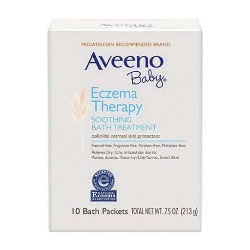 Aveeno Aveeno Baby Eczema Therapy Soothing Bath Treatment With Natural Oatmeal Lip Balms & Treatments Lavender