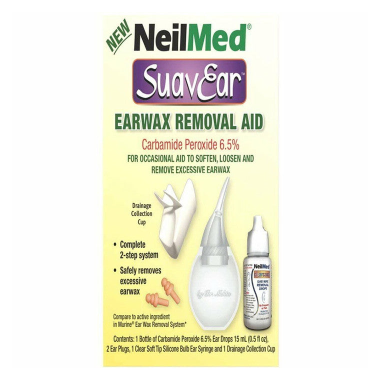 NeilMed NeilMed SuavEar Earwax Removal Aid Kit, 1 Kit Ear Care Beige