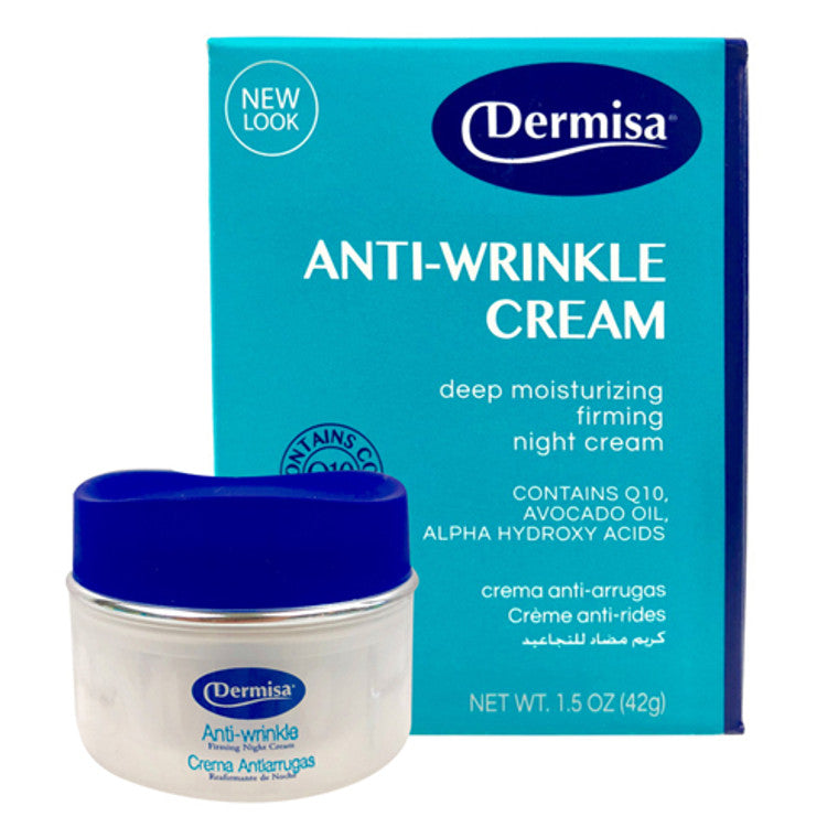 Dermisa Dermisa Cream Anti-Wrinkle 1.5 Oz Skin Care White Smoke