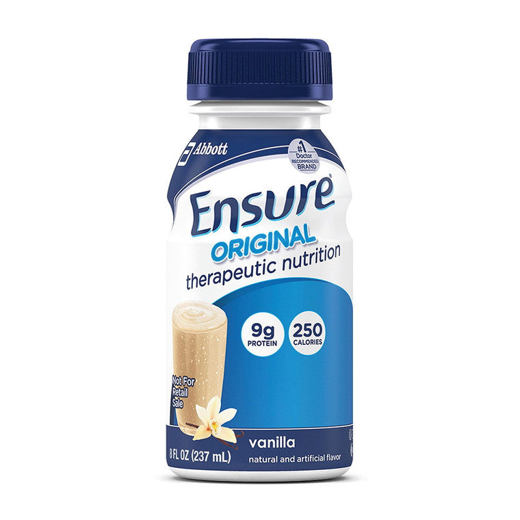 Ensure Ensure Oral Supplement Original Therapeutic Nutrition Vanilla, 8 Oz Fitness & Nutrition White Smoke