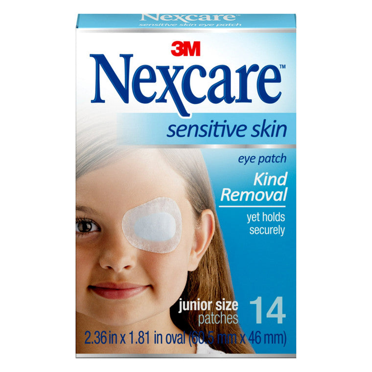 Nexcare Nexcare Sensitive Skin Eye Patches, Junior Size First Aid